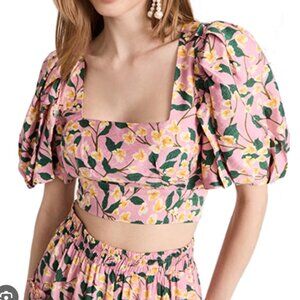 Moon River floral crop top Medium